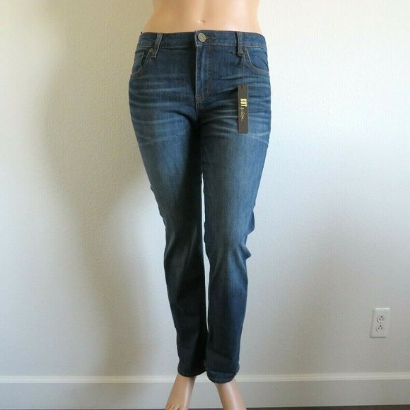 KUT from the KLOTH Jeans Plus Size 14 Boyfriend - Picture 3 of 7